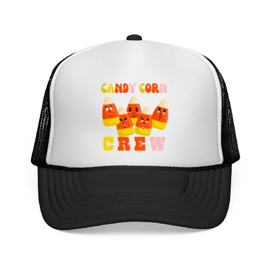 Candy Corn Crew Trucker Caps