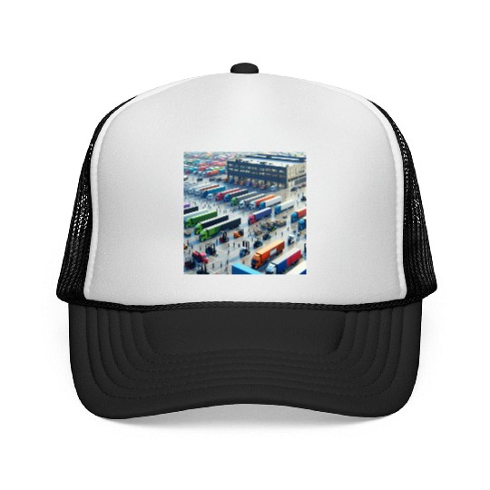 Big Trucking Company Trucker Caps