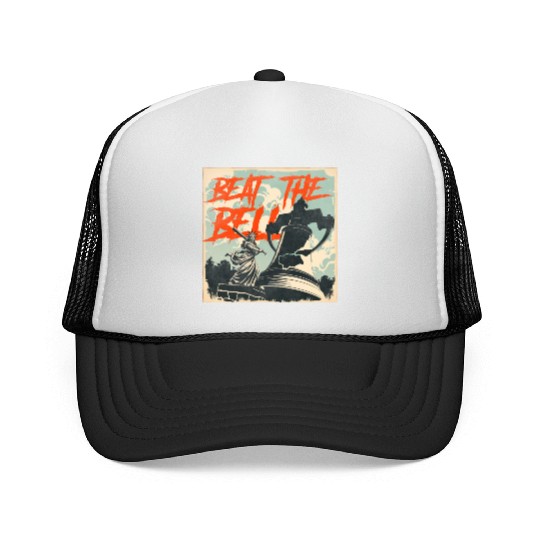 Queen of Liberty use baseball bat to beat the bell Trucker Caps