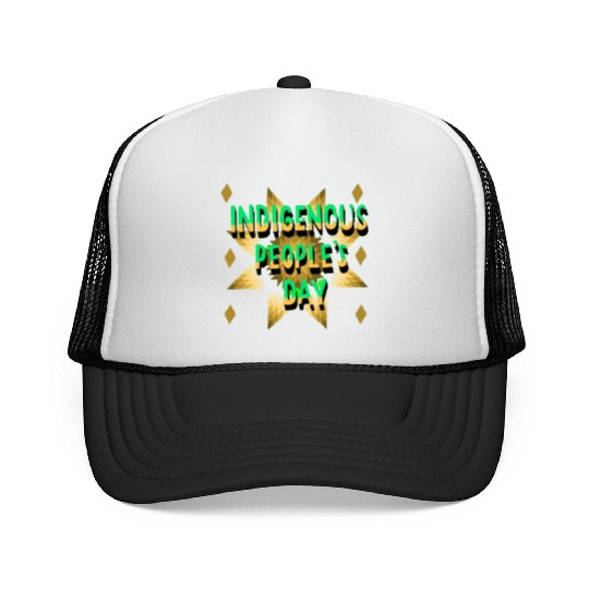 Indigenous People Logos Trucker Caps