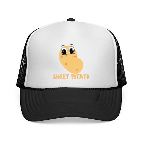 Sweet cute potato Trucker Caps