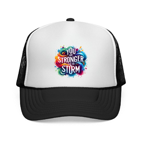 Wellness Collection - Stronger Than the Storm Trucker Caps
