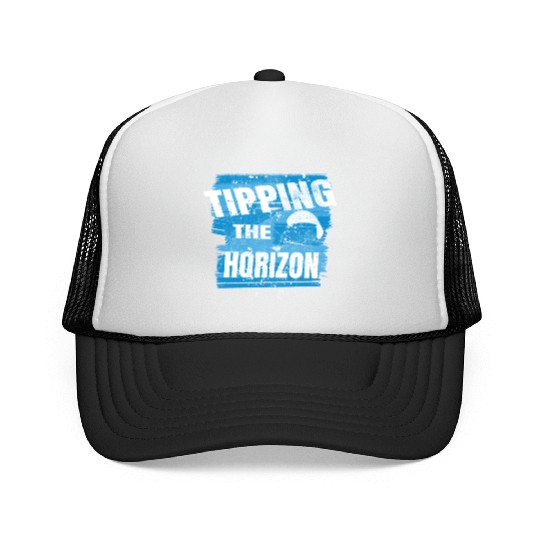 Tipping the Horizon Trucker Caps