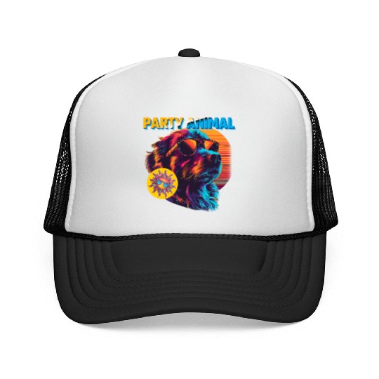 Party Animal Vintage Trucker Caps