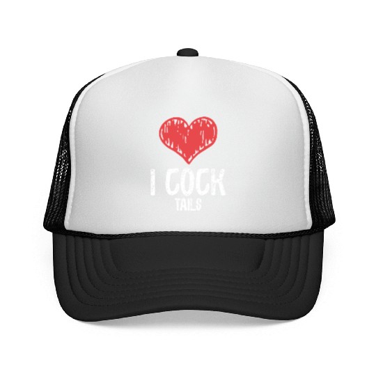 Funny I Love Cocktails 4 Trucker Caps