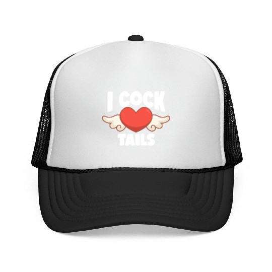 Funny I Love Cocktails 8 Trucker Caps