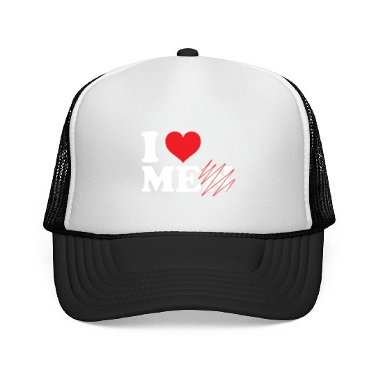 i love me not men. Funny I love myself Trucker Caps