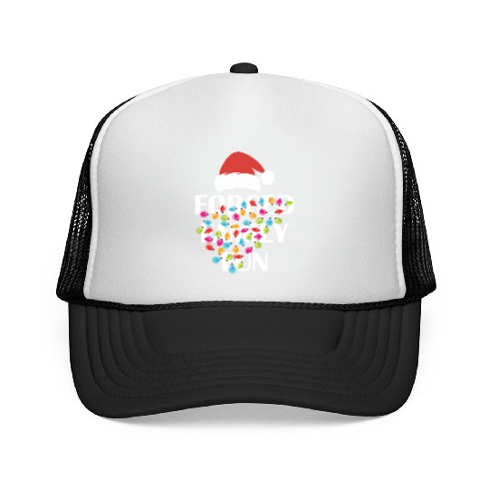 Forced Family Fun Sarcastic Christmas Trucker Caps