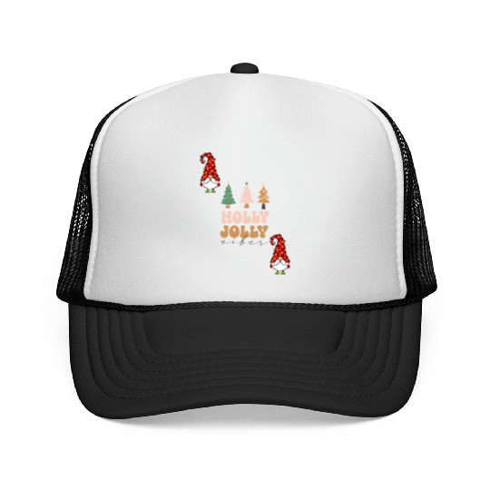 Holly Jolly Vibes Trucker Caps