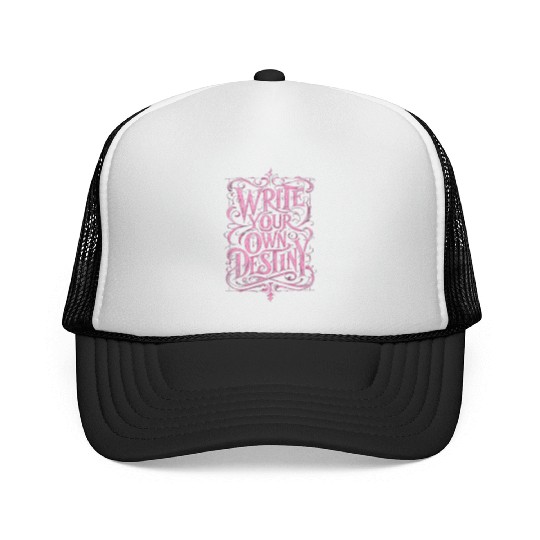 Write Your Own Destiny Trucker Caps – Empowerment Trucker Caps