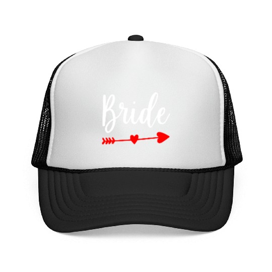Bride Wedding Engagement Bachelorette Party Trucker Caps