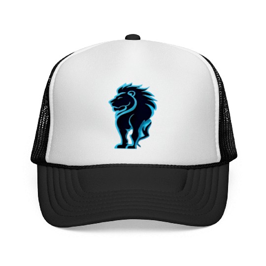 Lion king design Trucker Caps