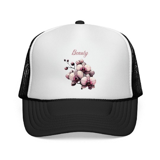 Orchid Elegance: A Symbol of Timeless Beauty Trucker Caps