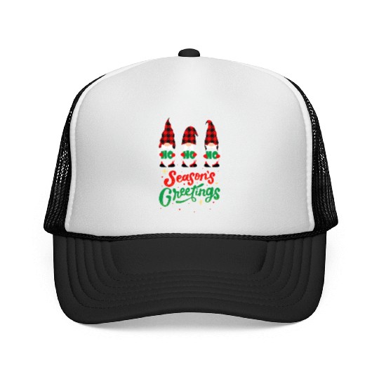 Seasons Greeting With Nome Trucker Caps