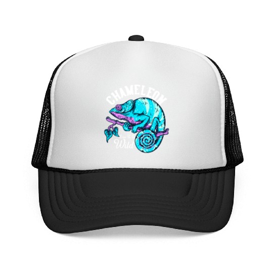 Chameleon Trucker Caps