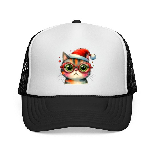 Cute Christmas, Christmas Animal Trucker Caps
