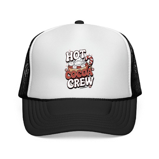 Hot Cocoa Crew Trucker Caps