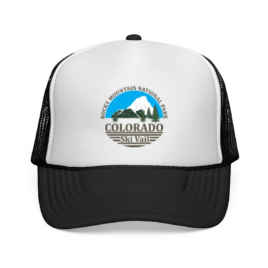 Vail Colorado ski resort Trucker Caps
