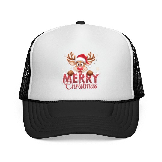 Gingerbread Christmas, Funny Christmas Trucker Caps