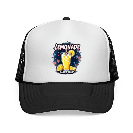 Lemonade stand team Trucker Caps