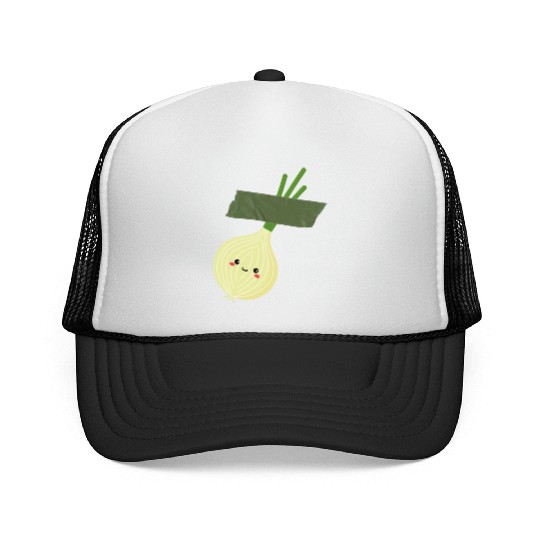 Funny Onion Trucker Caps