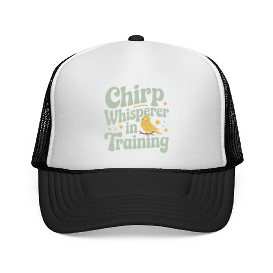 Pet Canary Owner Bird Lover and Singing Canary Trucker Caps