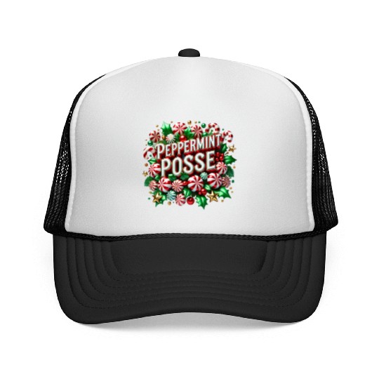 Peppermint Posse Trucker Caps