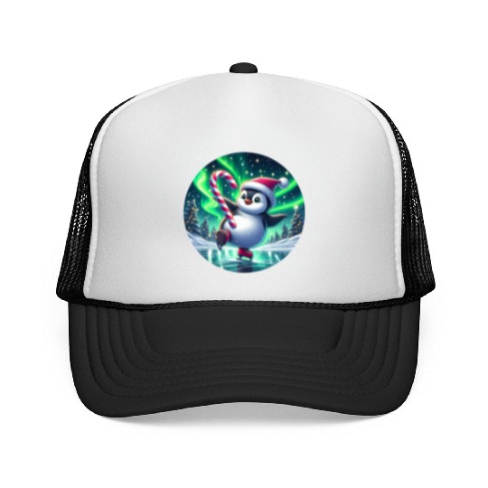 Penguin's Northern Lights Skate Trucker Caps