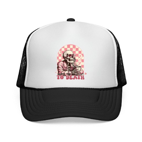 Valentines Day, Valentine Retro Trucker Caps