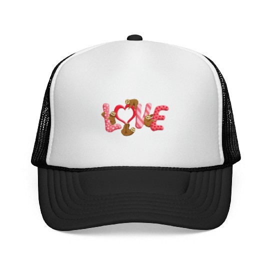 Valentines Day, Valentine Retro Trucker Caps