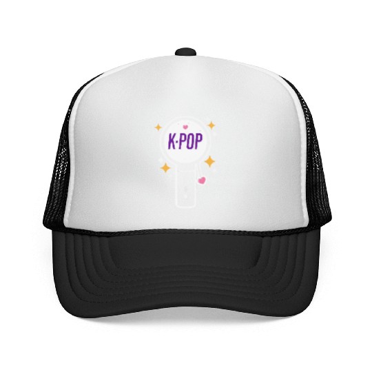K-Pop Korean Pop Music South Korea Kpop Lightstick Trucker Caps