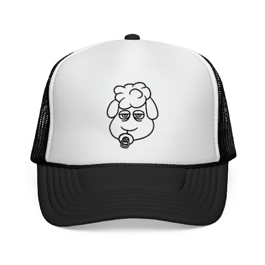 Sheep Baby Toddler Face Pacifier Child Head Lamb Trucker Caps