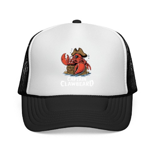 Pirate Lobster Trucker Caps