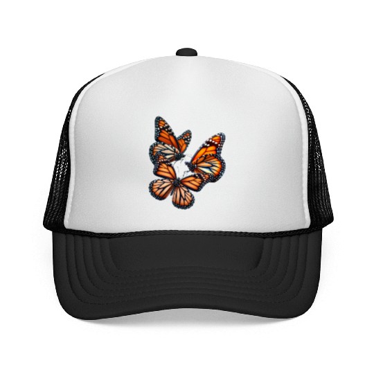 Monarch Butterflies Butterfly Lover Lepidopterist Trucker Caps