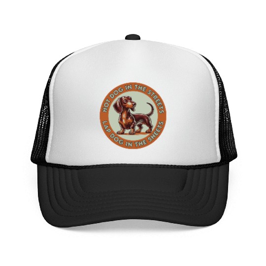 Hot Dog in the Streets Trucker Caps