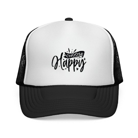 Choose happy Trucker Caps
