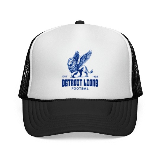 Detroit football Trucker Caps