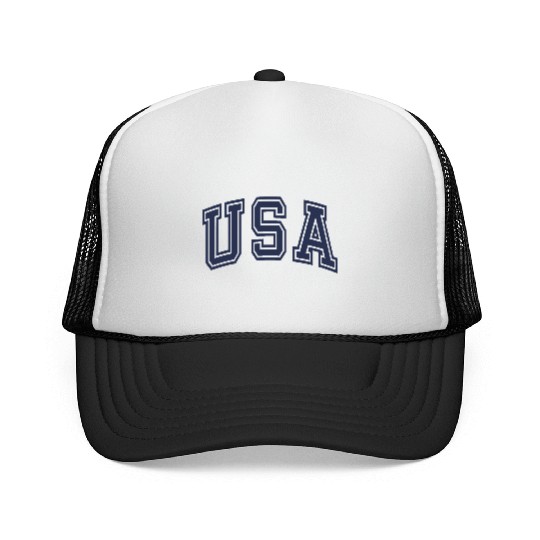 USA Patriotic National American Flag Women Men 4th Trucker Caps