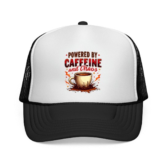 Caffeine Chaos Trucker Caps
