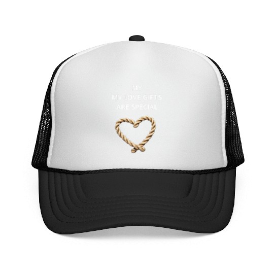 Funny BDSM Valentine My Love Gifts Are Special Trucker Caps