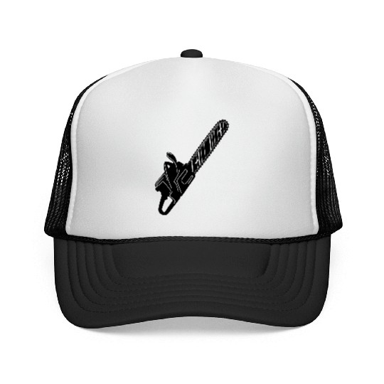 Chainsaw woodcutter, Trucker Caps