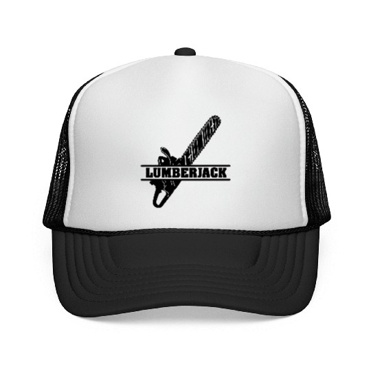 Chainsaw lumberjack Trucker Caps