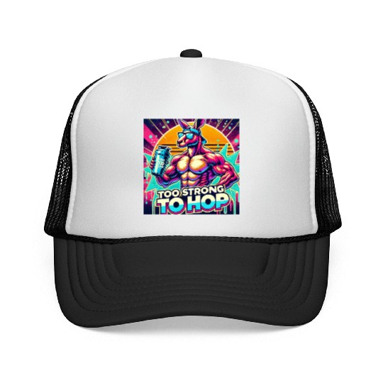 Retro Muscle Kangaroo Trucker Caps