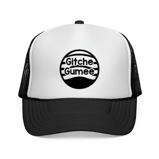 Gitche Gumee – Great Lakes Retro Design Trucker Caps