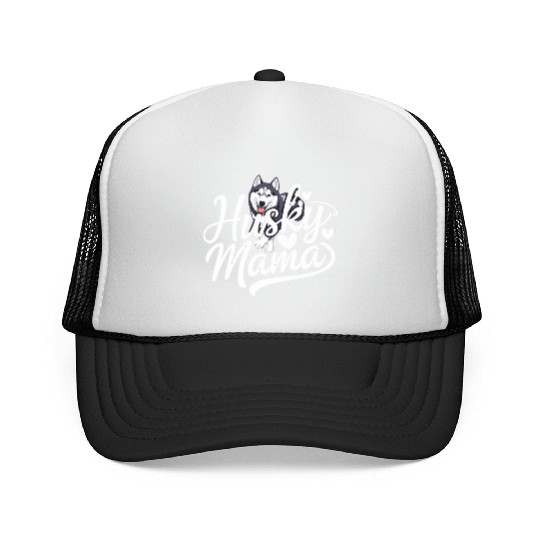 Husky Mama Proudly Embrace Your Love for Huskies Trucker Caps