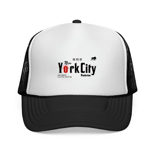 New York City - Manhattan Trucker Caps