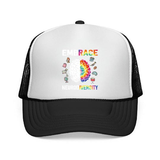 Embrace Neurodiversity Autism Awareness Trucker Caps