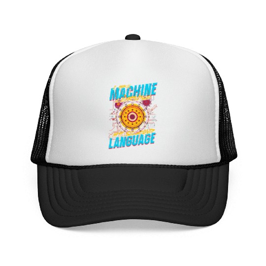 Computer Linguist Trucker Caps