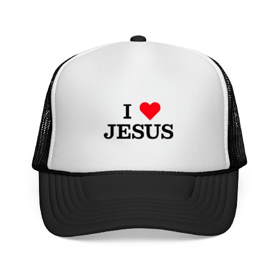 I Heart Jesus Trucker Caps