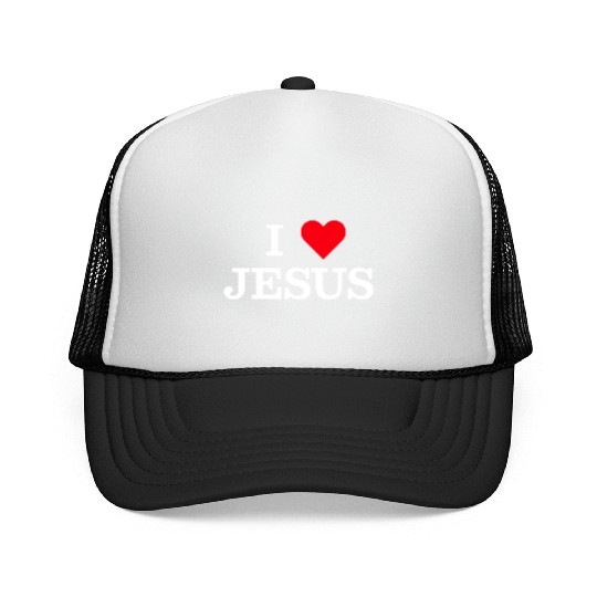 I Heart Jesus Trucker Caps
